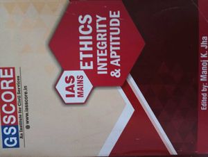 GSSCORE IAS Mains Ethics Book