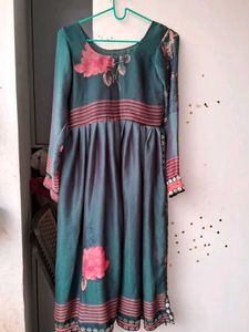 Floral Print Kurta