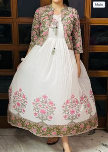 Floral Rich Cotton Dress