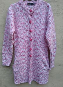 Trendy Woolen Long Sweater For Women