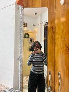 H&amp;M Ribbed Knit Top