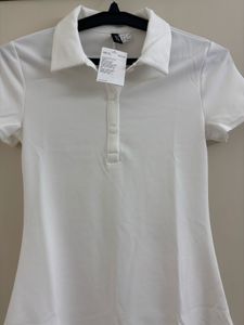 H&amp;M FLARED SKIRT POLO DRESS