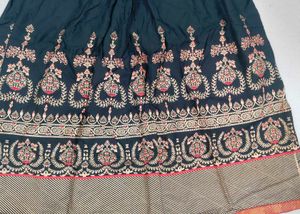 🥀Elegant Black Ethnic Skirt