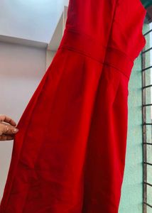 Zara Basic Red Dress - Size S