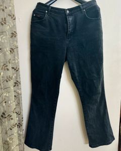LEE Charcoal Black High Rise jeans