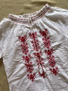 Cotton Embroidered Tunic