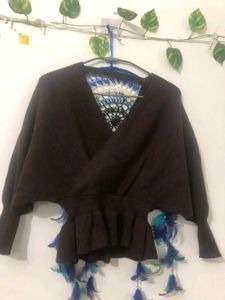 Wrap Sweater.