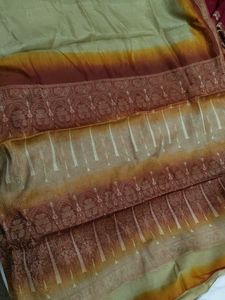 Pure Silk Saree Very Beautiful Pallu