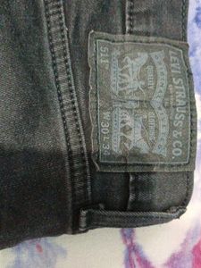 Dark Gray Denim Jeans