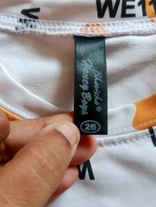 Stylish Kids' WE11DONE Outfit