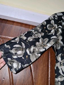 Floral Print Kurta ,size M