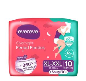 Evereve Overnight Period Panties (Pack Of 7 )
