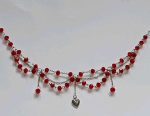 🍷Vampire Goth Handmade Necklace Pinterest Y2k