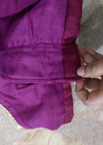 Purple Saree
