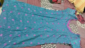 Sitara Work Cotton Kurti