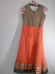 Silk Material Function Wear Anarkali