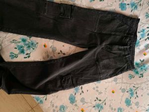 denim black cargo