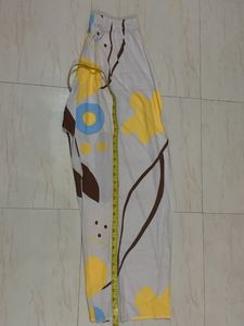 Patterned cord set  new dress soft reyon material