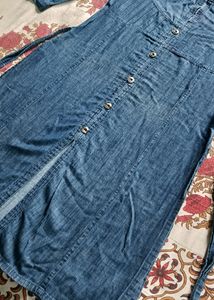 Soft Denim Kurti