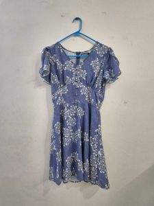 Floral Print Mini Dress