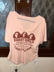Pink Sweet Girls Graphic Tee