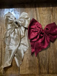 Elegant Hair Bows - Set of 2