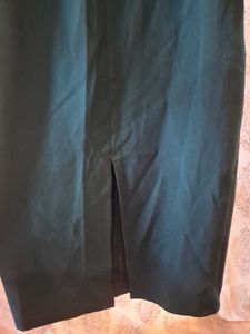 Elegant Green Midi Dress