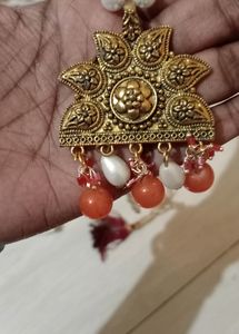 2 Combo Cristal Moti Neck Piece