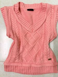 Pink Knitted Vest 🎀