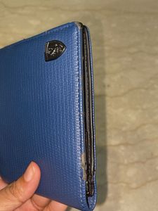 Puma Branded Leather Wallet