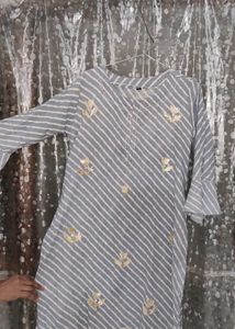 Sky Light Blue Colour Designer Kurta