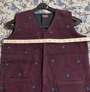 Stylish Embroidered Waistcoat