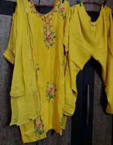 Designer Fancy Suit Set with Dupatta