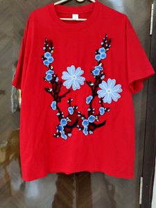 Beautiful Pure Cotton Imported Korean Tshirt