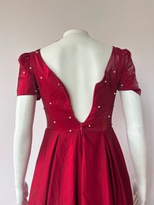 Elegant Maroon Ethnic Gown