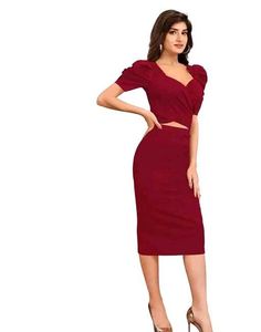 Chic Maroon Set