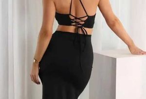 Backless Bodycon 👀