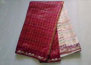 New Elegant Cotton-Soft Silk Embroidery Saree✨