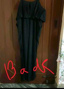 Black Frilled Jumpsuit