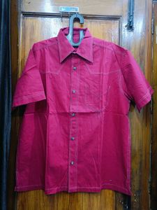 🇳🇿💫♥️ Imported Red Short Sleeve Shirt