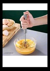 Stainless Steel Push Whisk