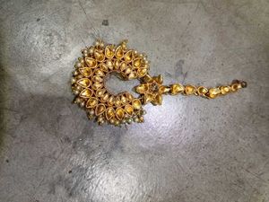 Gold-tone Indian Tikka Headpiece