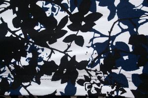 Beautiful Black &amp; Blue floral printed Wrap dress