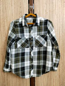 Checked Casual Shirt UNISEX 🖤