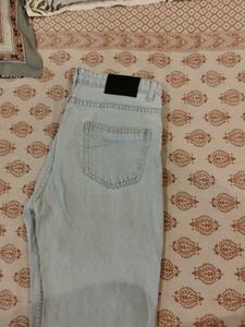Light Wash Wide Leg Jeans