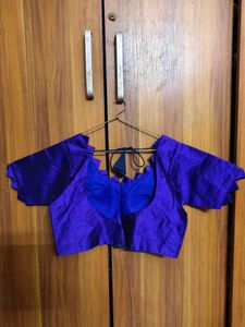 🌸Royal Blue brandnew Saree Blouse