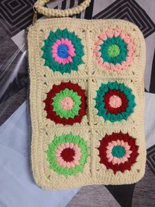 Crochet Colorful Granny Square Design bag🌸 🌸