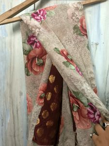 Pastel Colours Print Saree