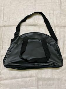 Black Leather Bag Backpack