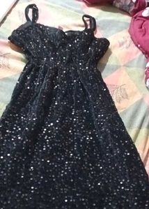 Sparkly Black Dress